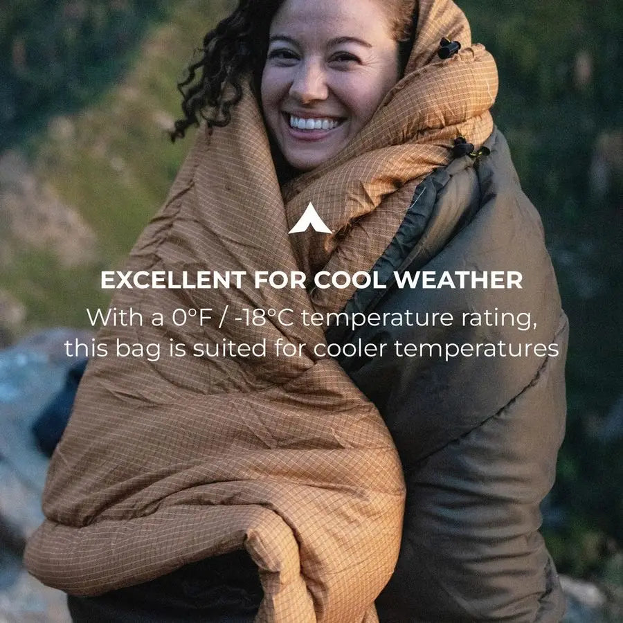 Celsius All-Weather Sleeping Bag for Adults and Kids