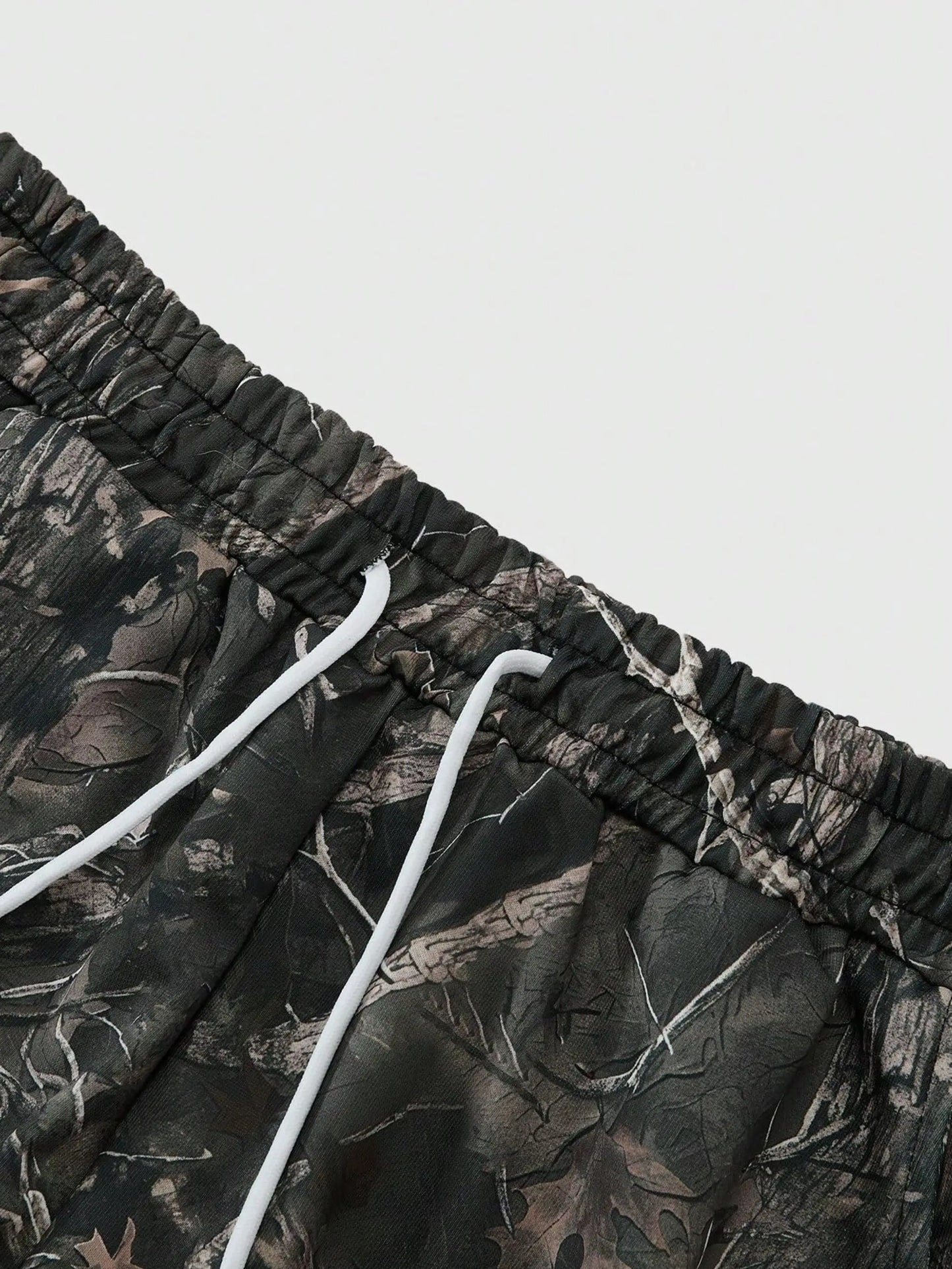 Men's Camo Sweatpants With Pockets Streetwear Style