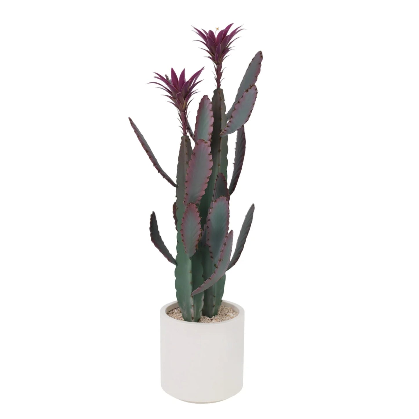 HiMISSCN Tall Artificial Cactus Plant With Planter For Home Decor