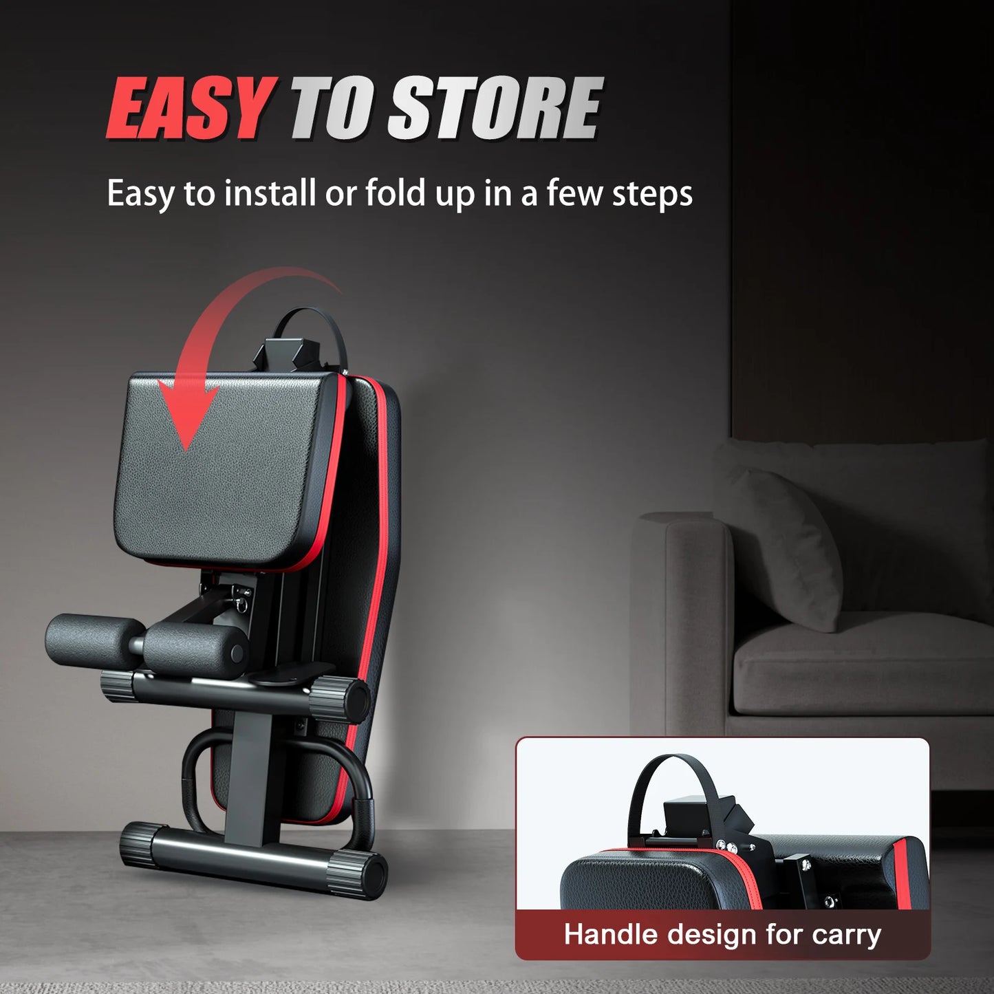 Foldable 14-In-1 Weight Bench With 1000 Lbs Capacity