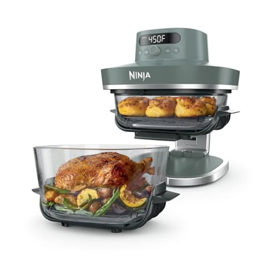 SHXI Crispi Pro 6in1 Glass Air Fryer 450F Max Crisp