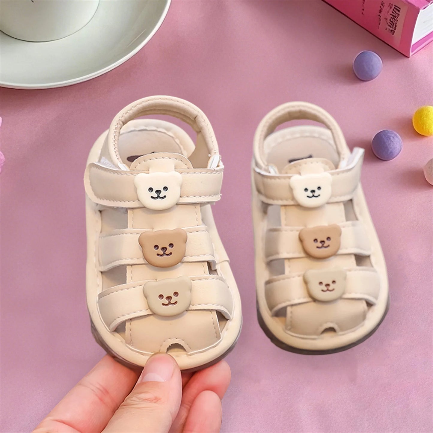 NONECN Toddler Sneakers Breathable Mesh Slip-On Athletic Shoes
