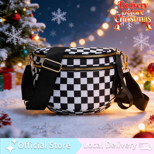DOYOGICN Nylon Bum Bag Fanny Pack Iris Design