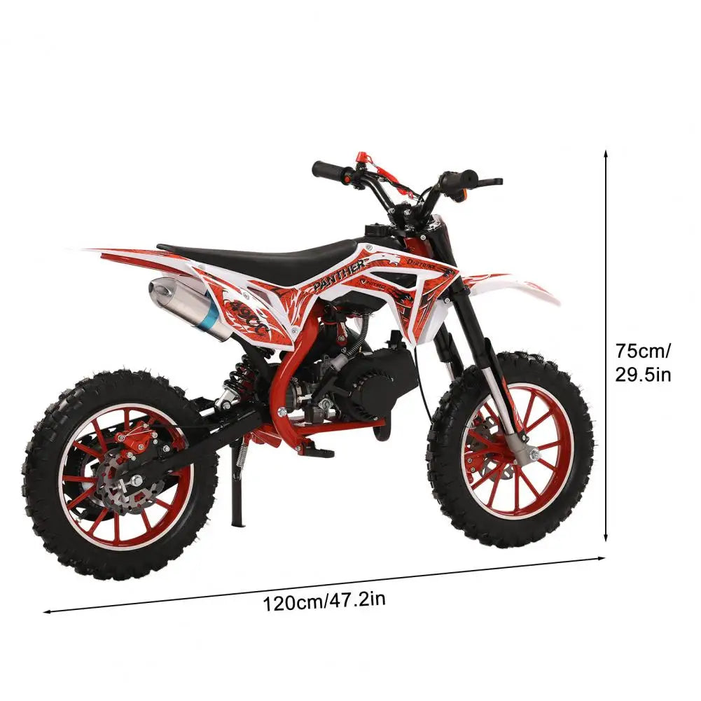 49cc Kids Dirt Bike 2-Stroke Gas Powered Off Road Mini