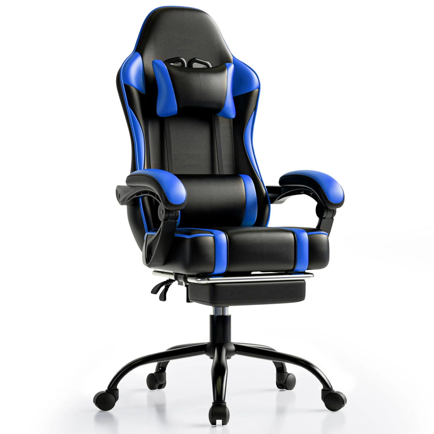 AnYu Furniture Ergonomic Gaming Chair Recliner With Massager