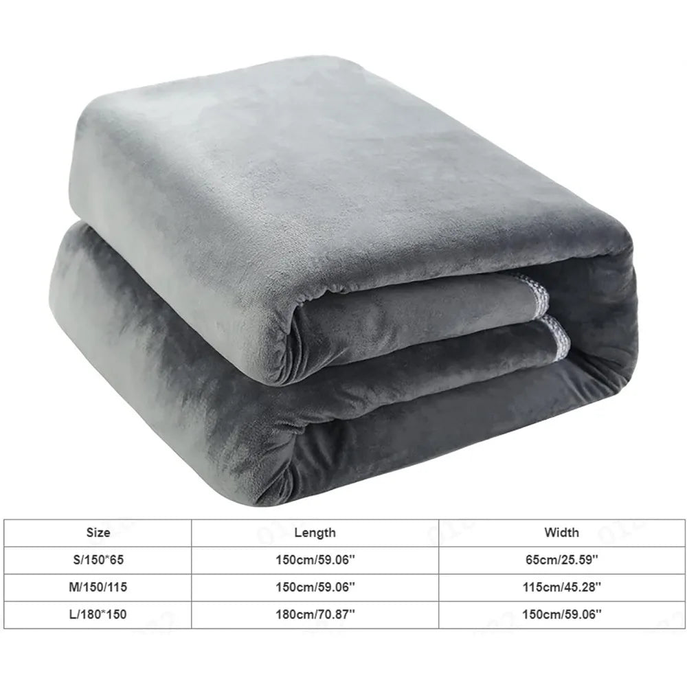 Craft of Weaving Heated Electric Blanket Throw With Multiple Settings