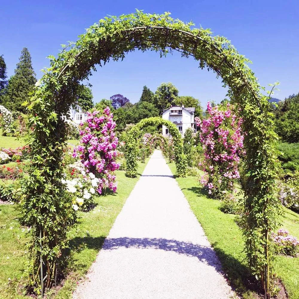 Durable Metal Garden Arch Trellis For Climbing Plants
