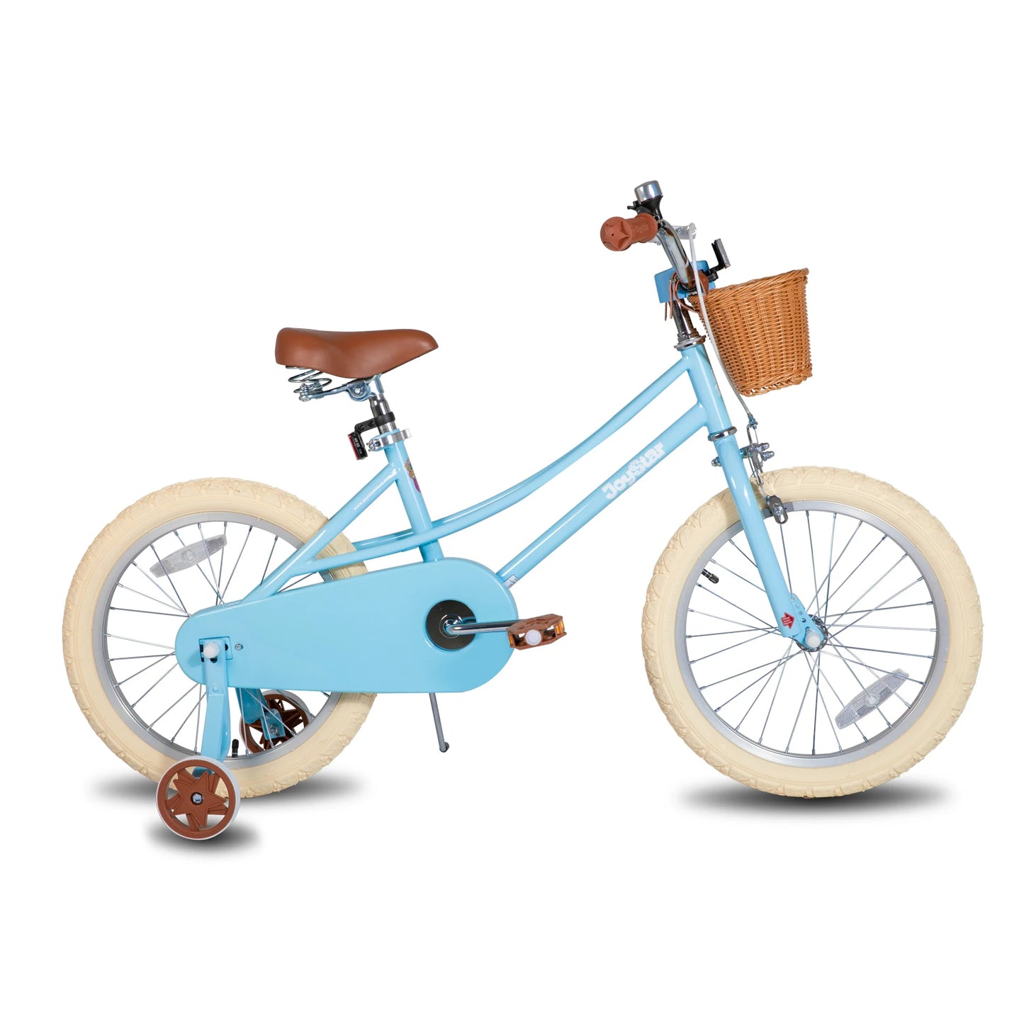 Joystar Kids Bike With Front Basket And Training Wheels