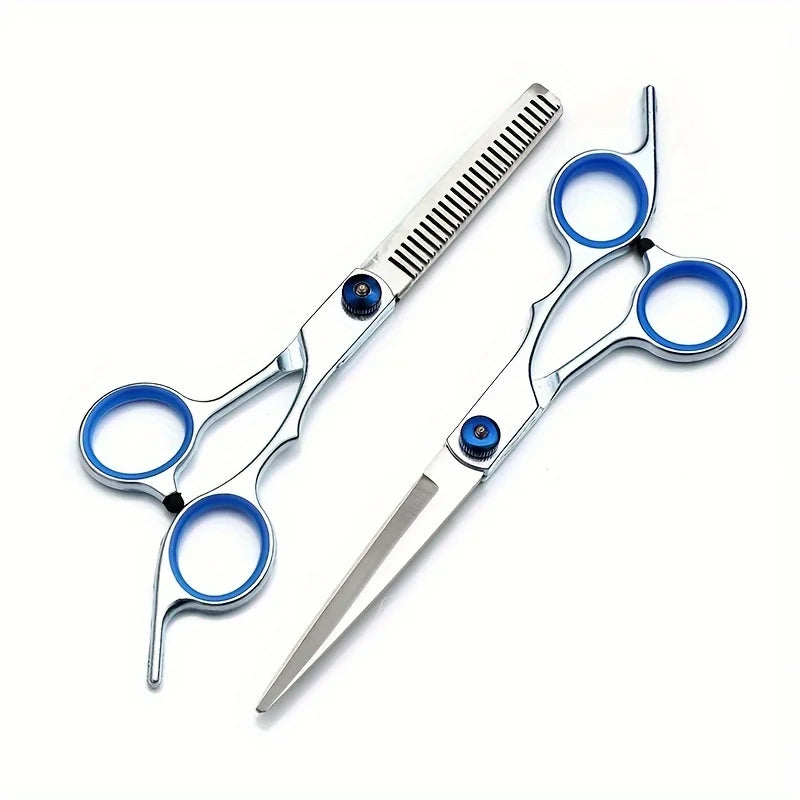 Professional Hair Cutting Scissors Set With Thinning Shears