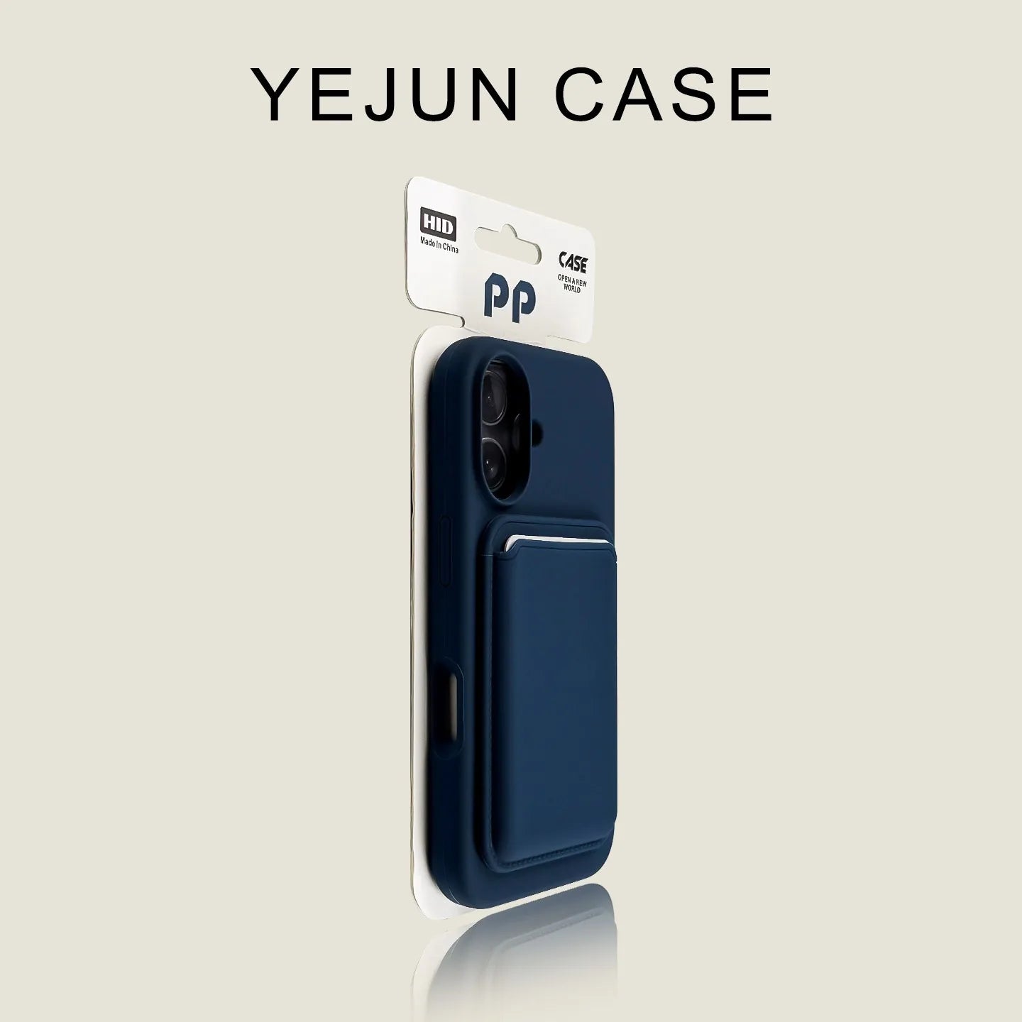 NONED Liquid Silicone Wallet MagSafe Phone Case for iPhone