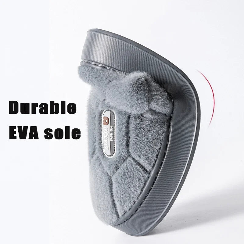 Winter Indoor Non-Slip Slippers for Men and Women
