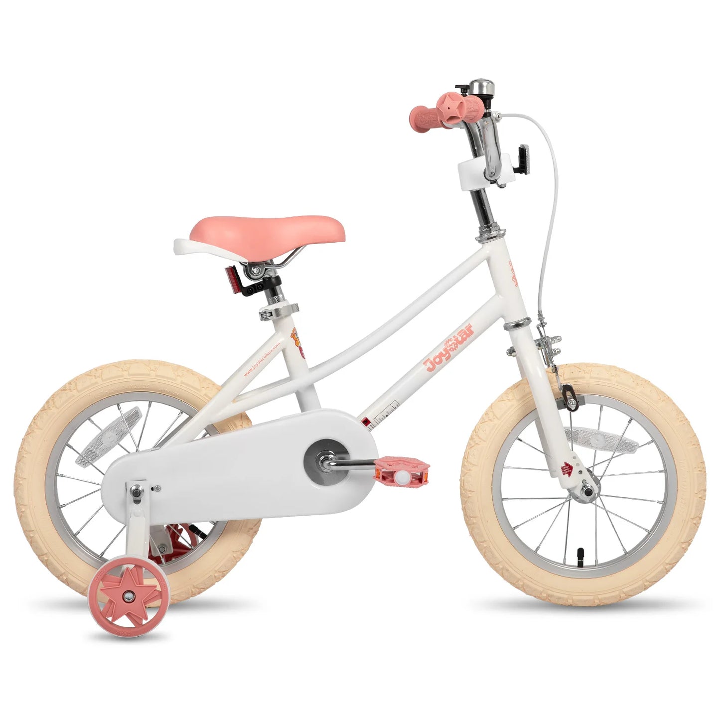 Joystar Kids Bike With Front Basket And Training Wheels