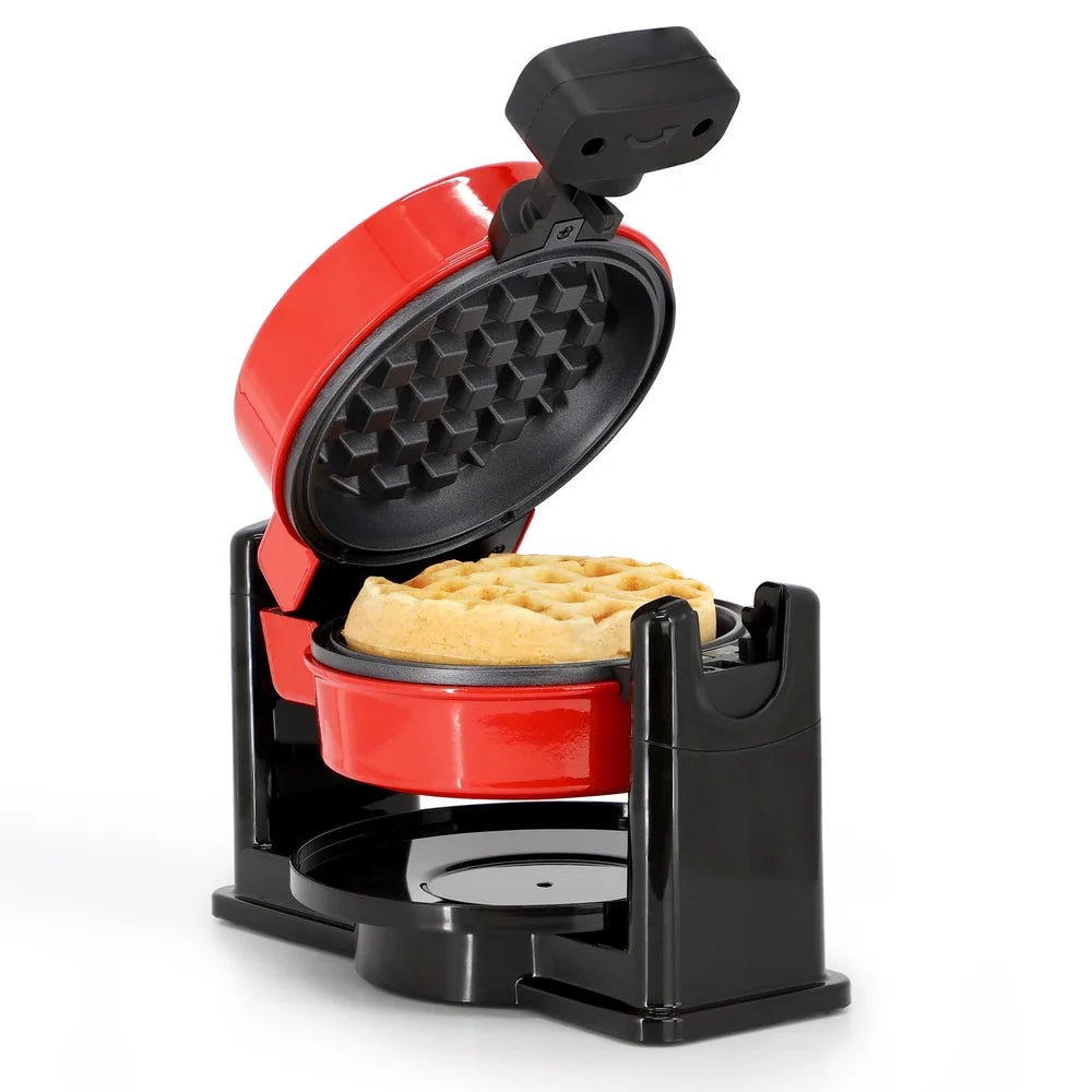 XMSJ Compact Non-Stick Electric Waffle Maker