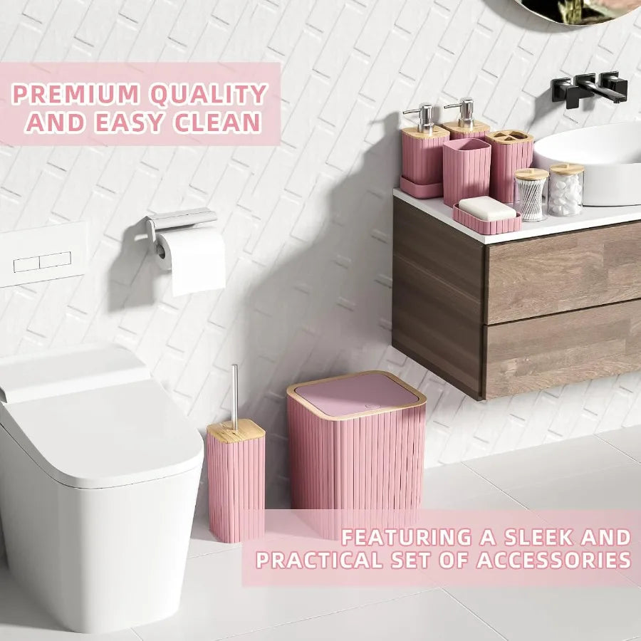 25-Piece Bathroom Accessories Set