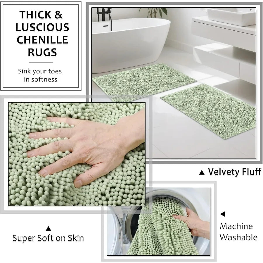 8-Piece Resin Bathroom Set With Shower Curtain And Accessories