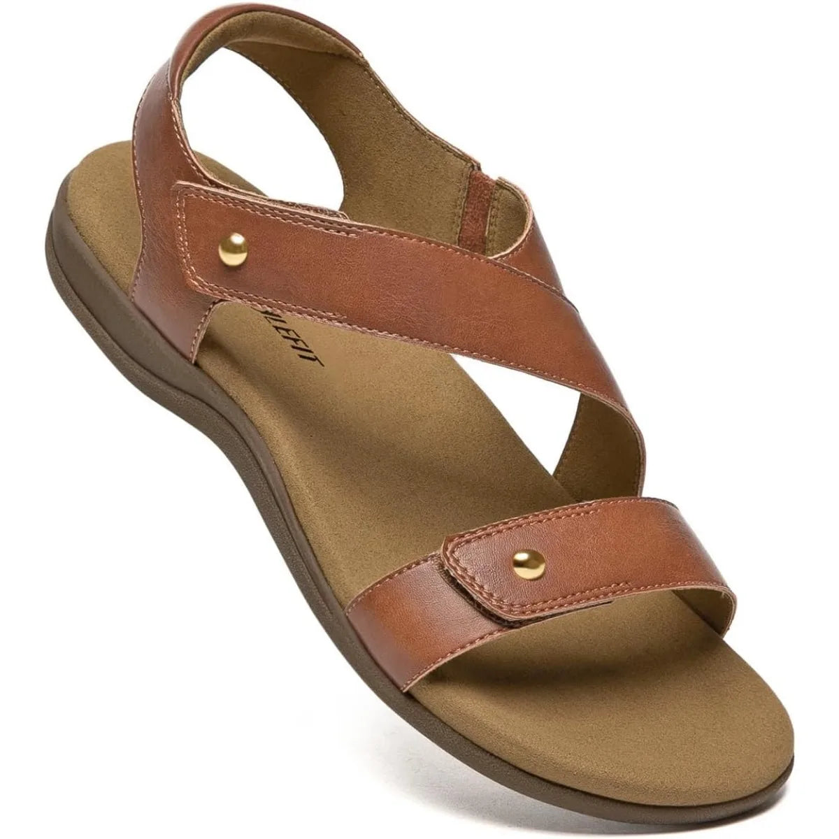 Women's Orthopedic Sandals With Arch Support And Adjustable Straps
