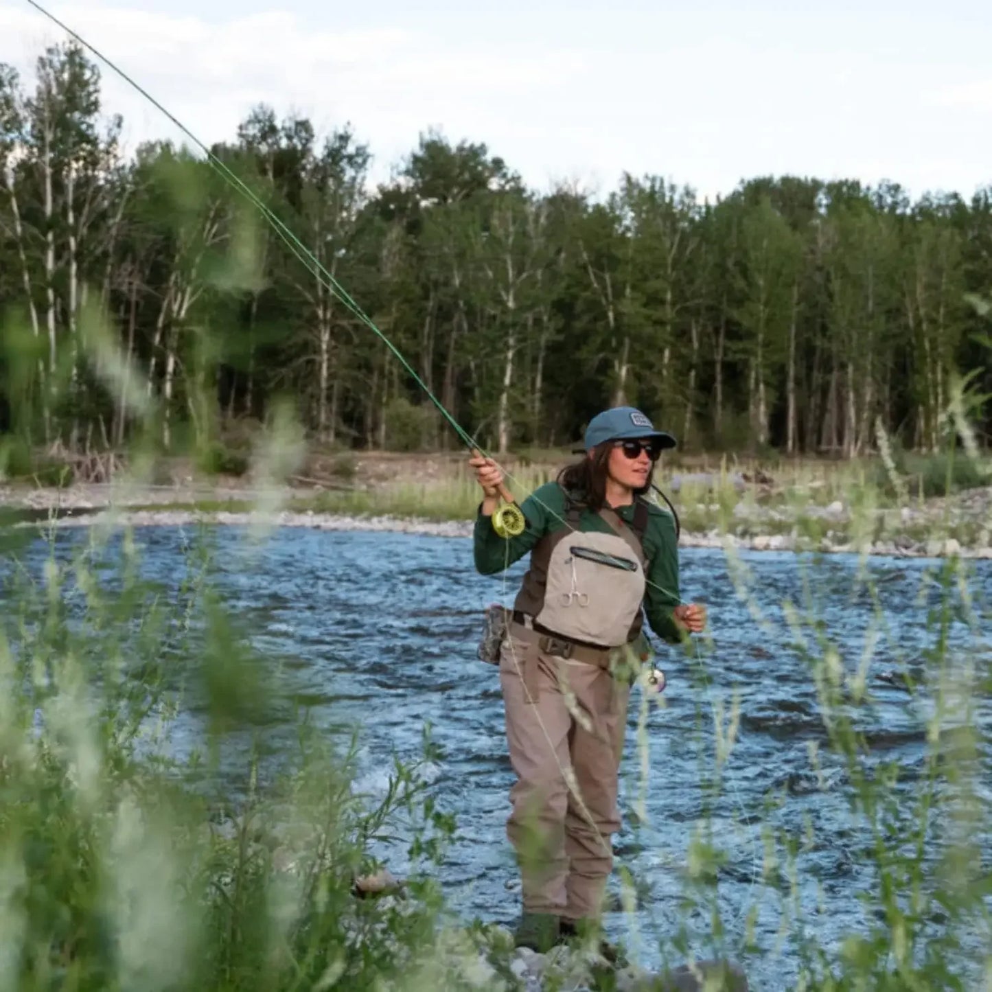 Crux Fly Fishing Rod With Tube Line Speed Taper Angled Grip