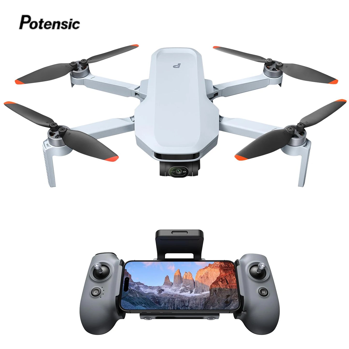 Potensic ATOM 2 Drone 4K HDR Video AI Night Shot