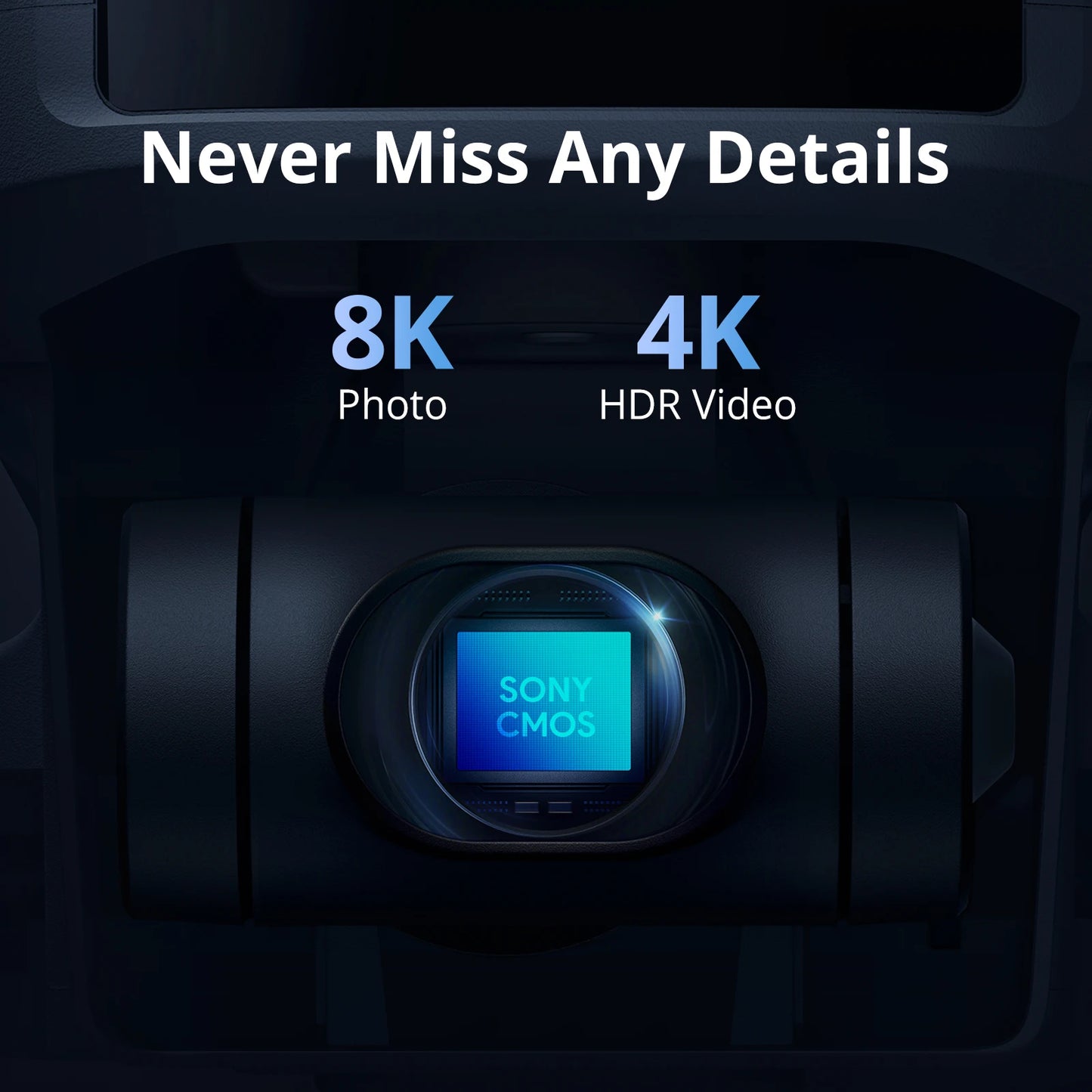 Potensic ATOM 2 Drone 4K HDR Video AI Night Shot