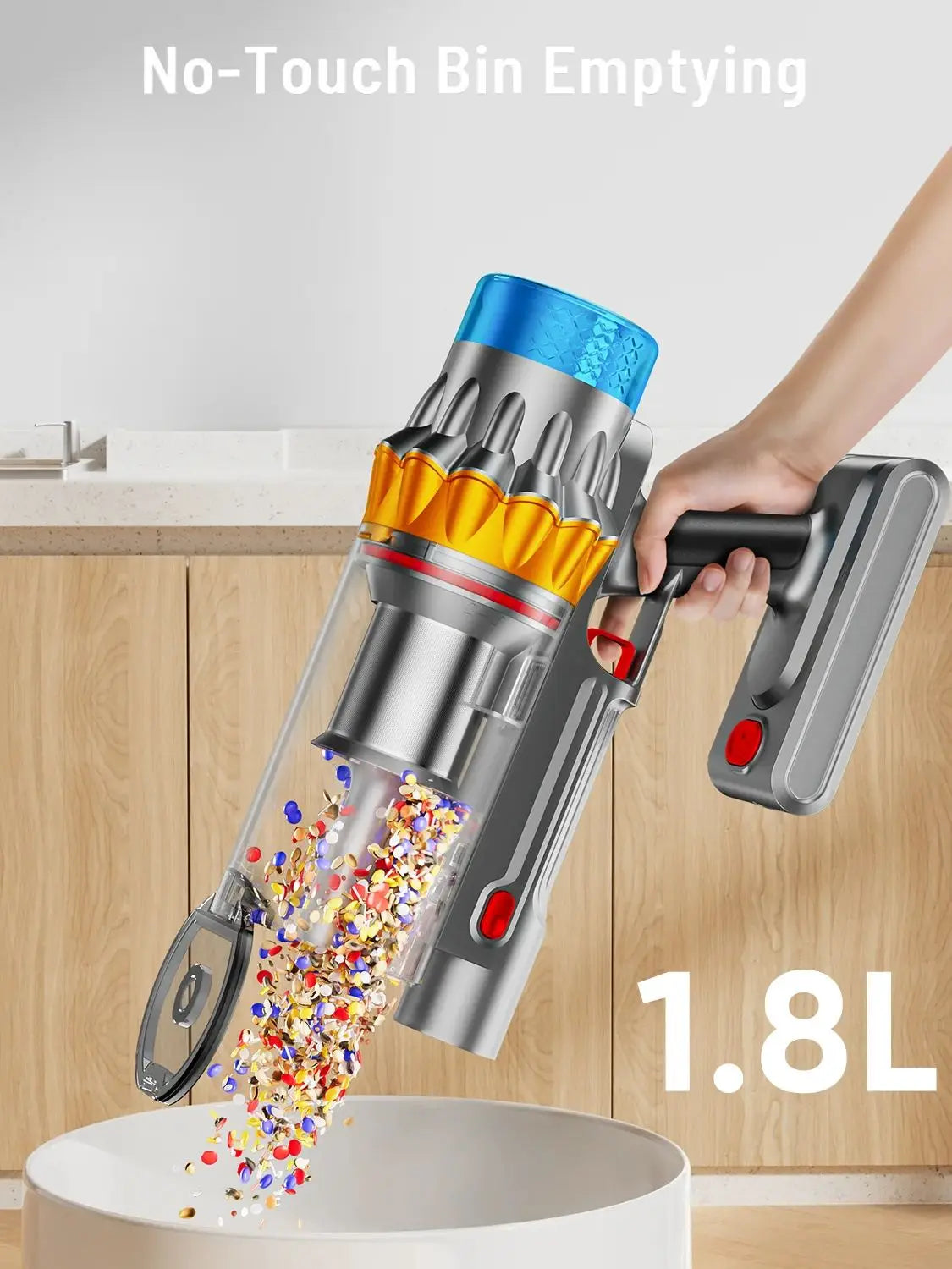 VAKERR X15 Pro Cordless Vacuum Cleaner 65KPa Strong Suction 70Min
