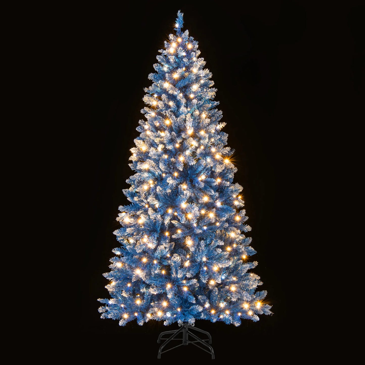 LIFEZEAL Artificial Christmas Tree Hinged for Home and Office Decor