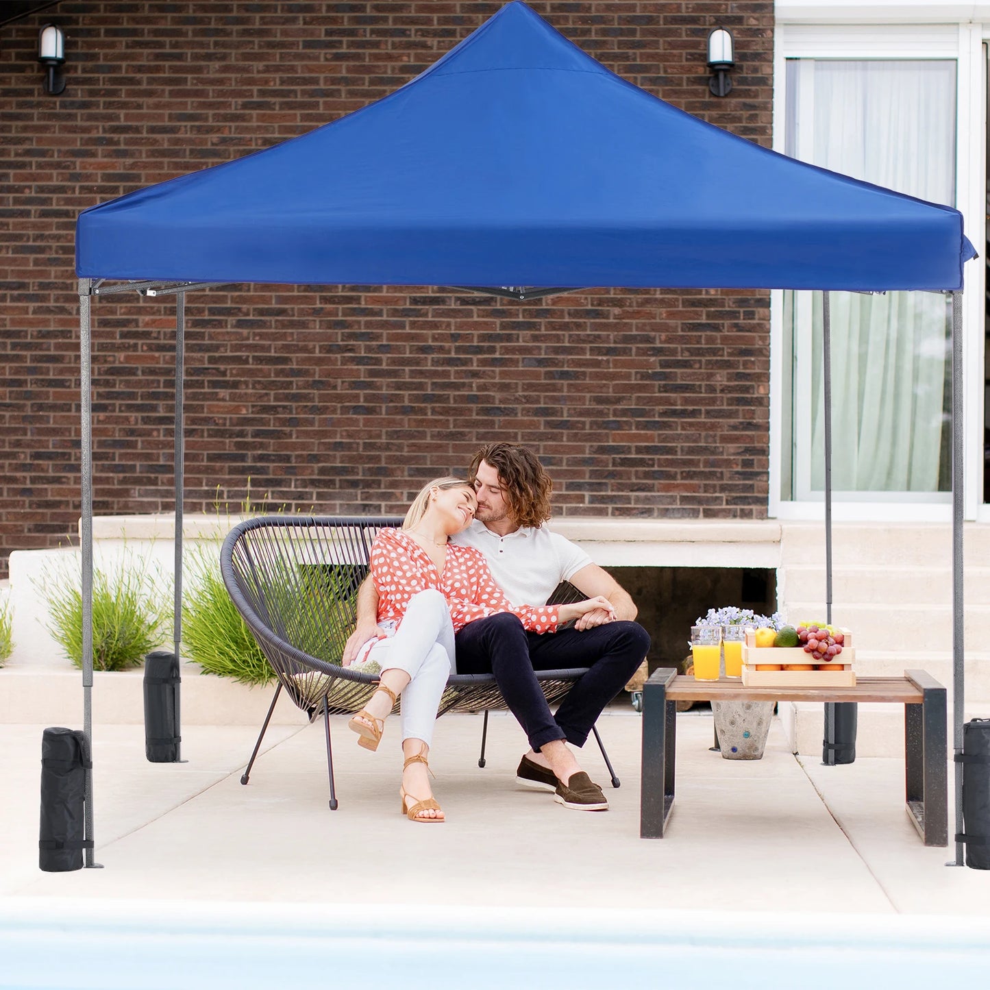 JHK Pop Up Outdoor Canopy Tent For Camping And Events
