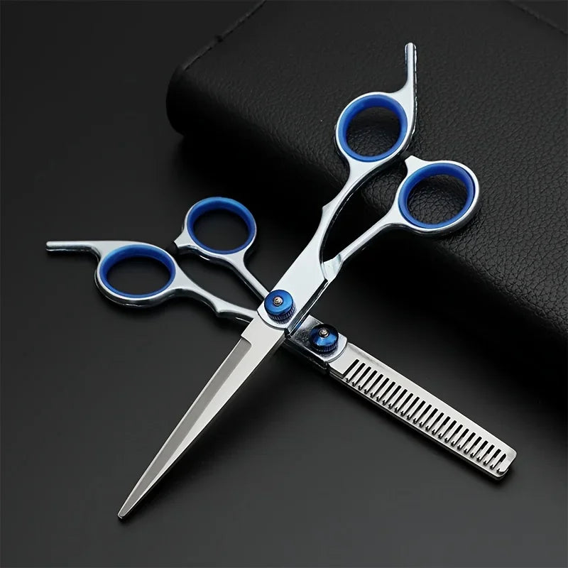 Professional Hair Cutting Scissors Set With Thinning Shears