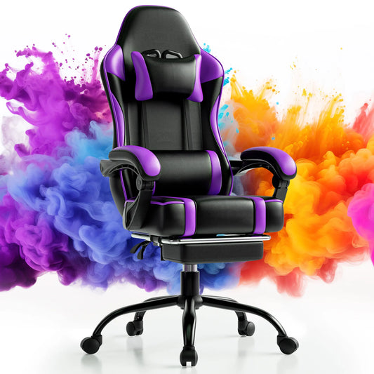 AnYu Furniture Ergonomic Gaming Chair With Wheels And Lumbar Support