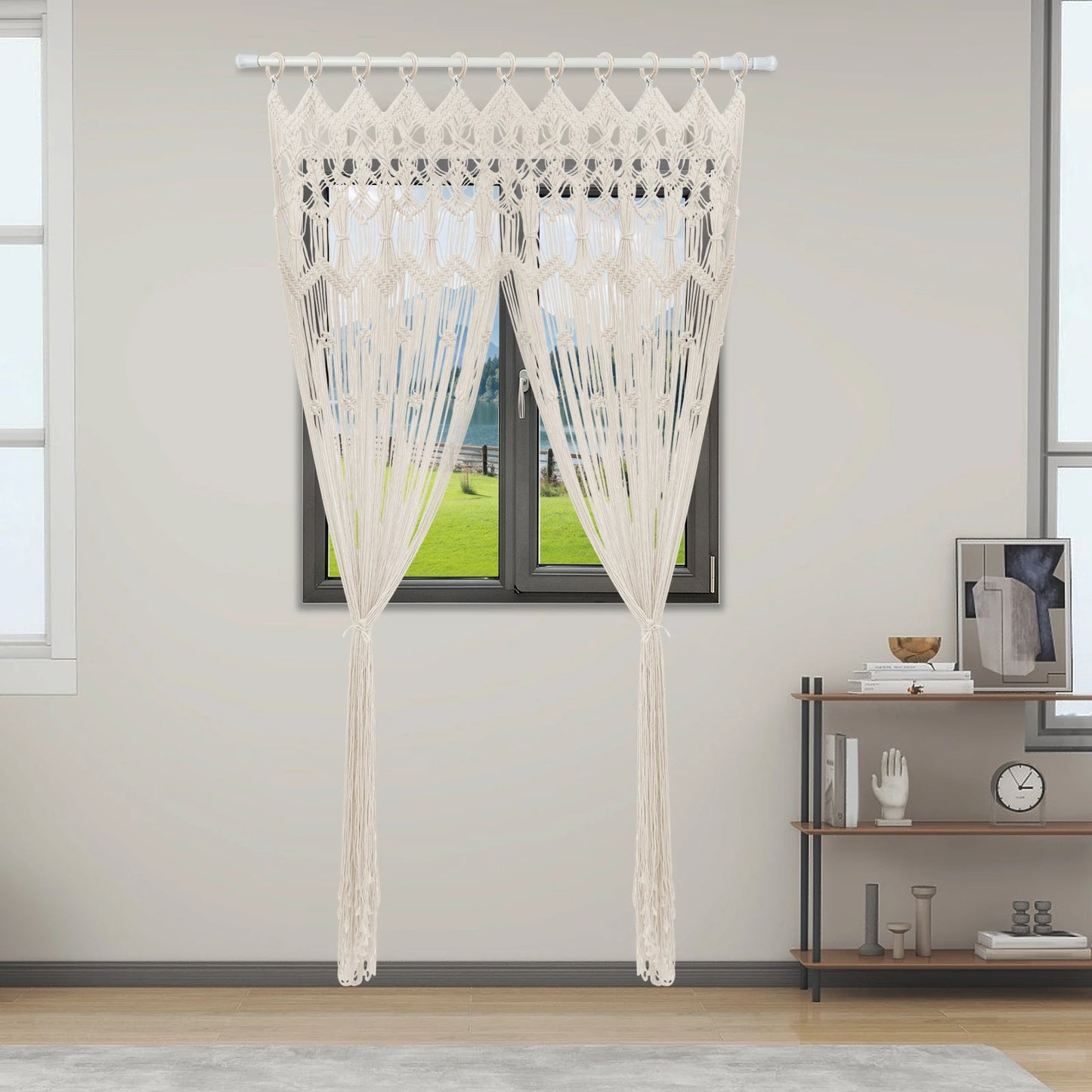 Sichuan Woven Curtain Bohemian Cotton Linen Washable Unlined