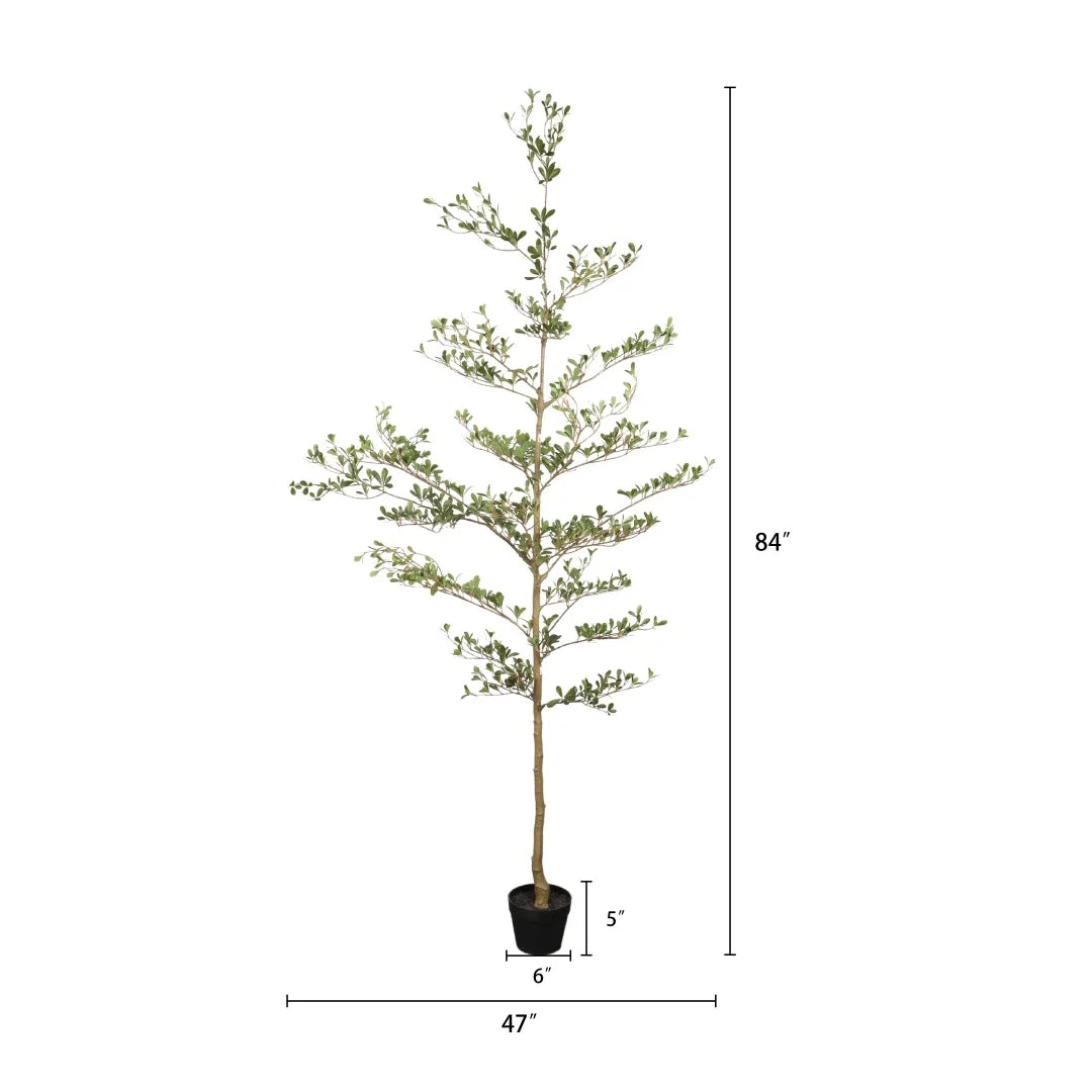 Artificial Olive Tree In Pot For Indoor Living Room Decor