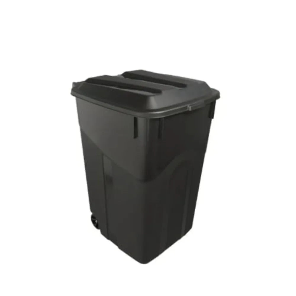 Heavy Duty Outdoor Trash Cans With Locking Lid And Wheels