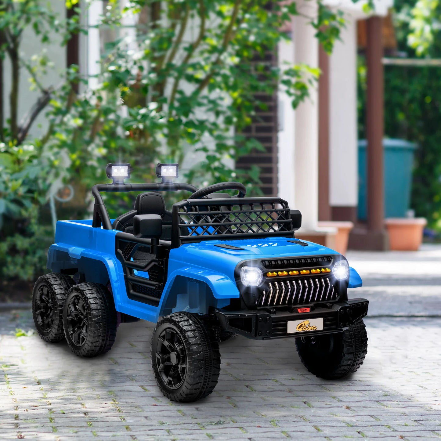 12V Kids Electric Car With 2WD 4WD Switchable Remote Control