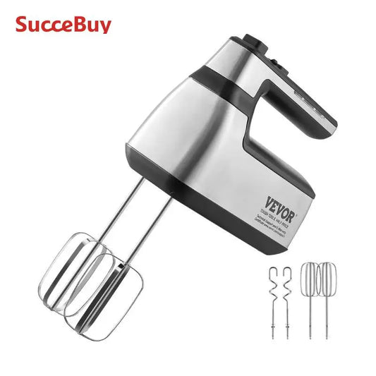 VEVOR Cordless Electric Hand Mixer With Continuously Variable Speed