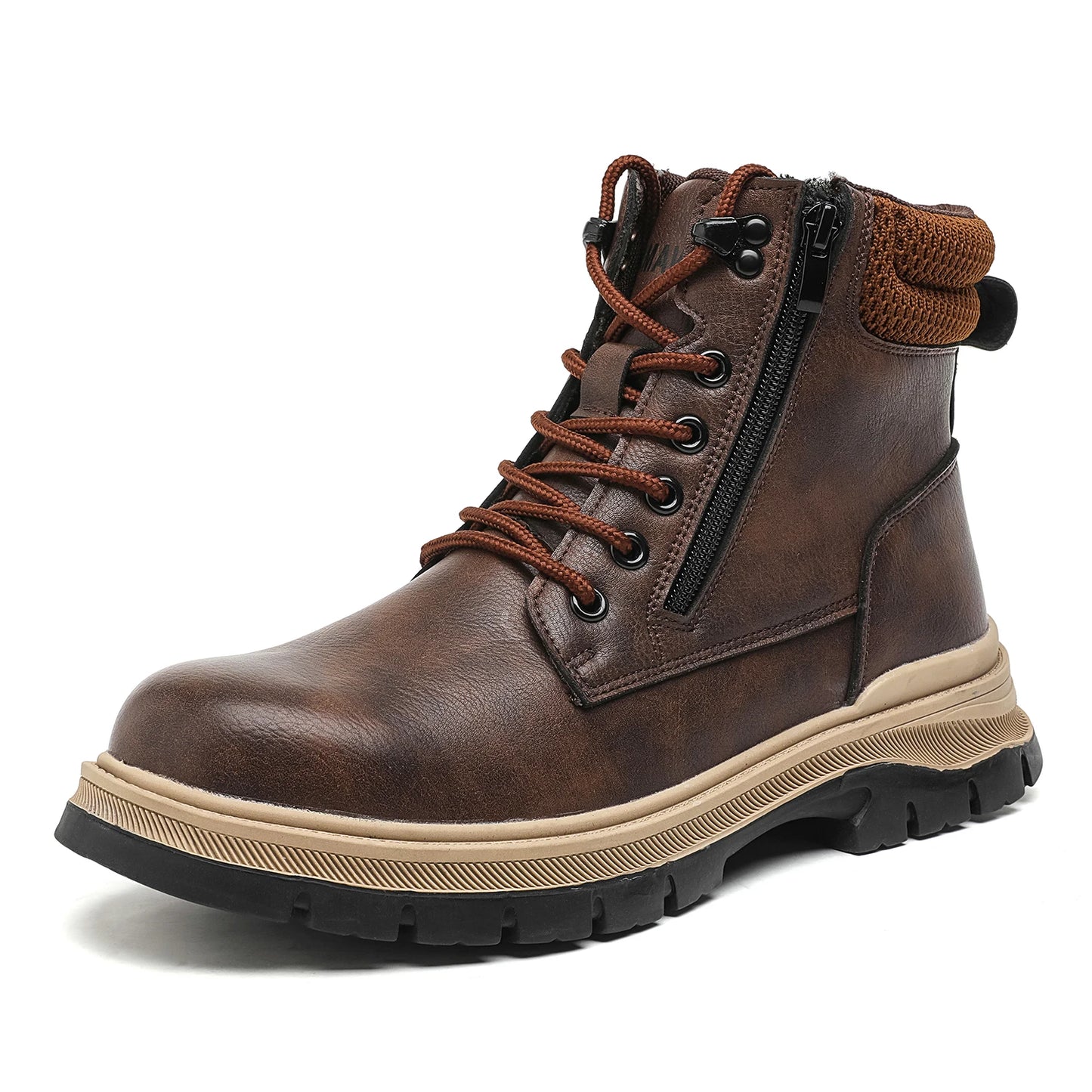Kankeirr Indestructible Waterproof Safety Boots Men Steel Toe