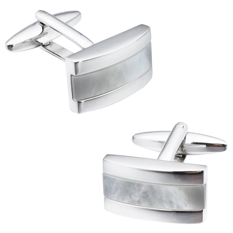HAWSON Stone Cufflinks For Mens Shirt Luxury Jewelry