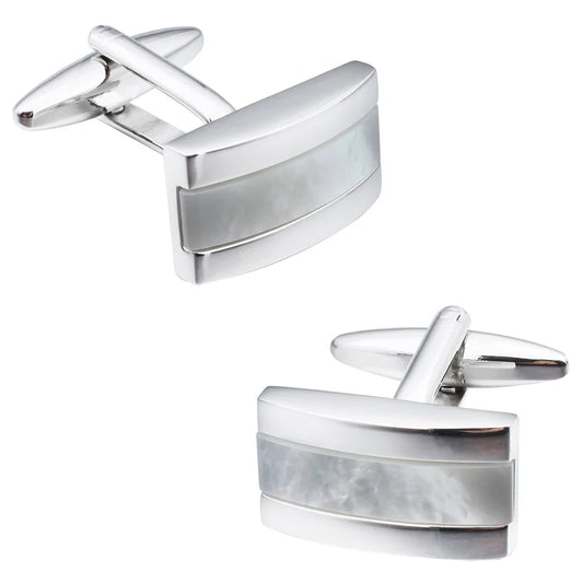 HAWSON Stone Cufflinks For Mens Shirt Luxury Jewelry