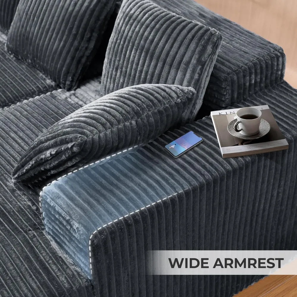 RBXC U Shaped Modular Cloud Sofa For Living Room Space