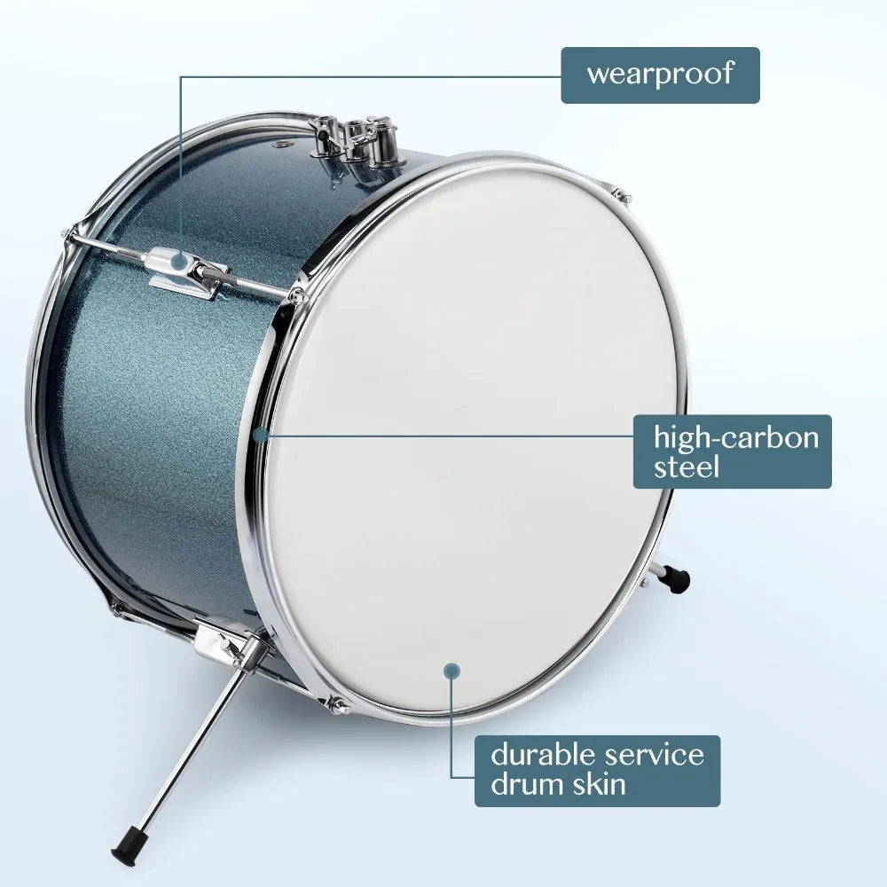 Junior 3 Piece Drum Set for Beginners