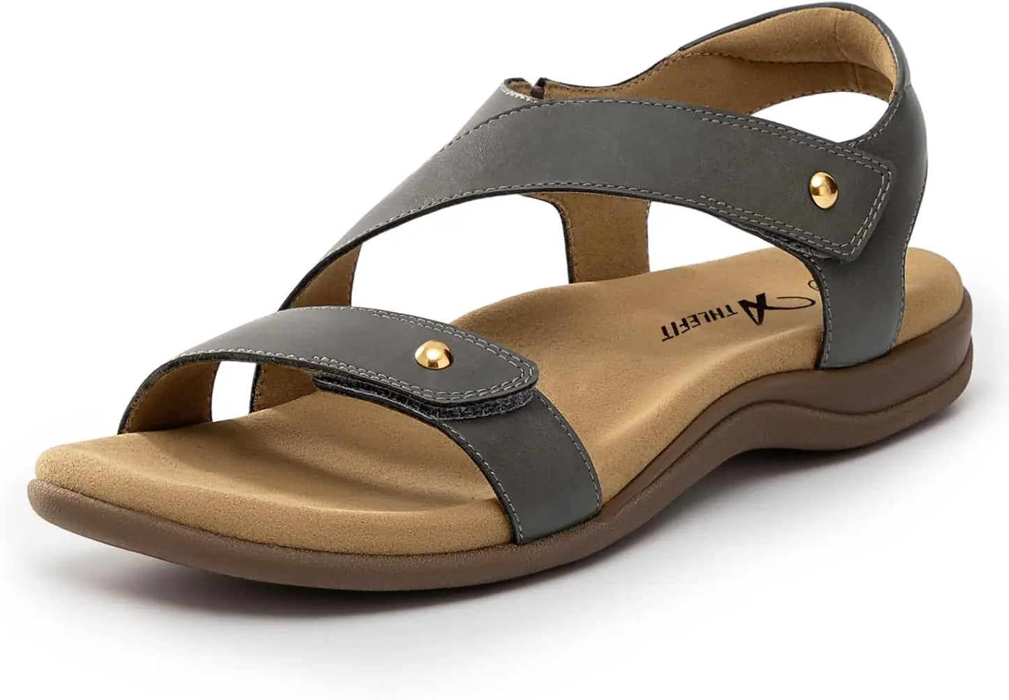 Women's Orthopedic Sandals With Arch Support And Adjustable Straps