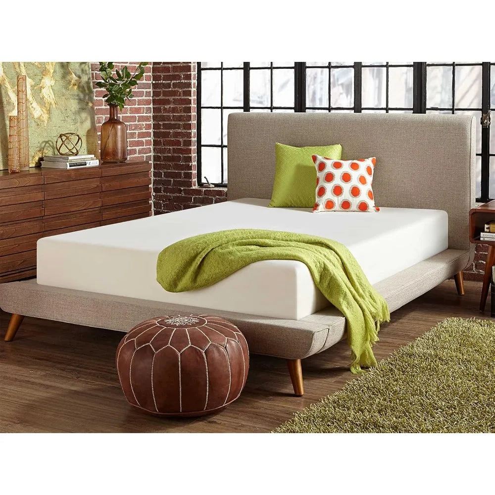 ZHUOTING CertiPur Memory Foam Mattress Bed in a Box