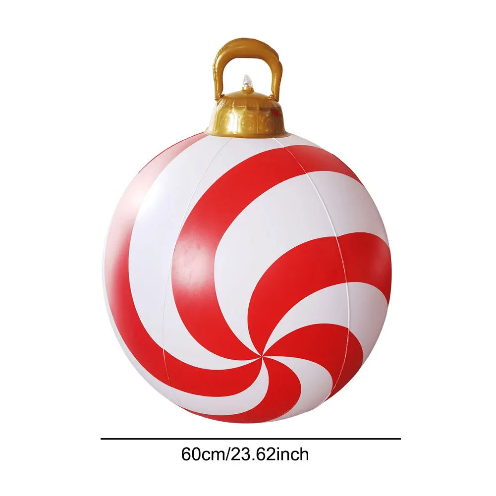 VAKIN Inflatable Christmas Ball With Lights And Remote