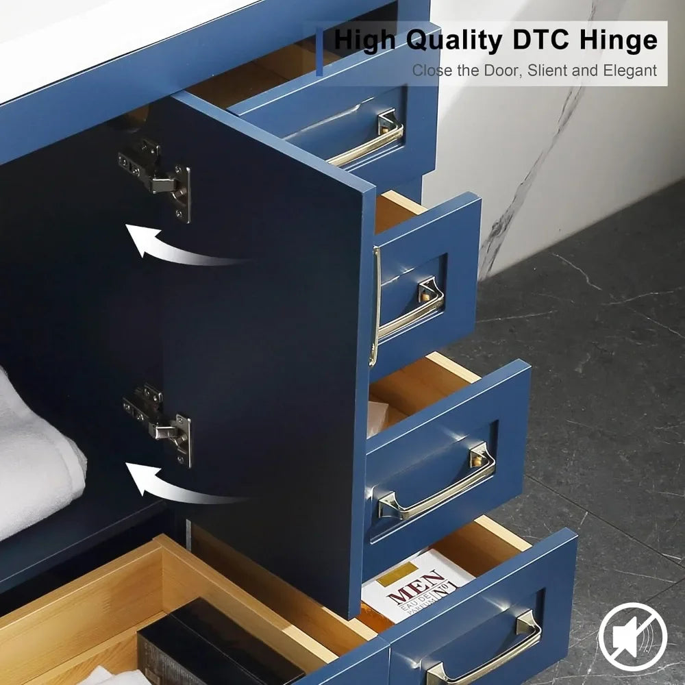 Guangbai Bathroom Vanities With Sink Combo Modern Cabinet