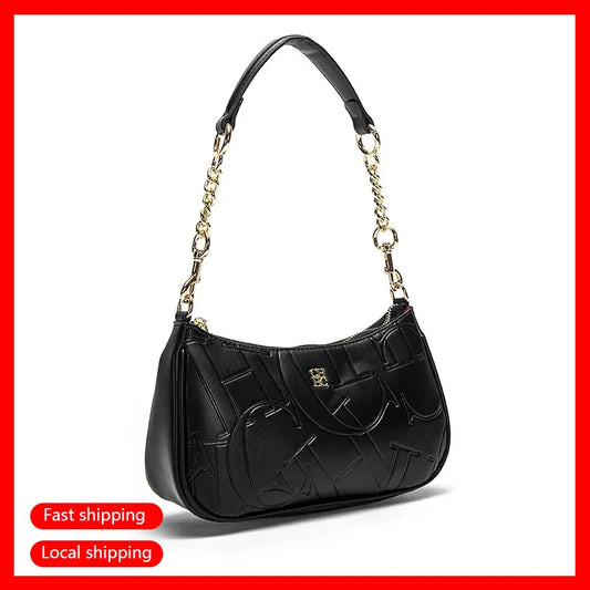 CHCHCN Bent Moon Bag Large Capacity Crossbody Shoulder Bag For Women