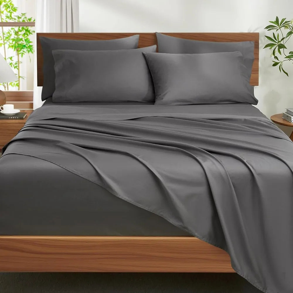 Ivellow Egyptian Cotton Sheets Set 1200 Thread Count