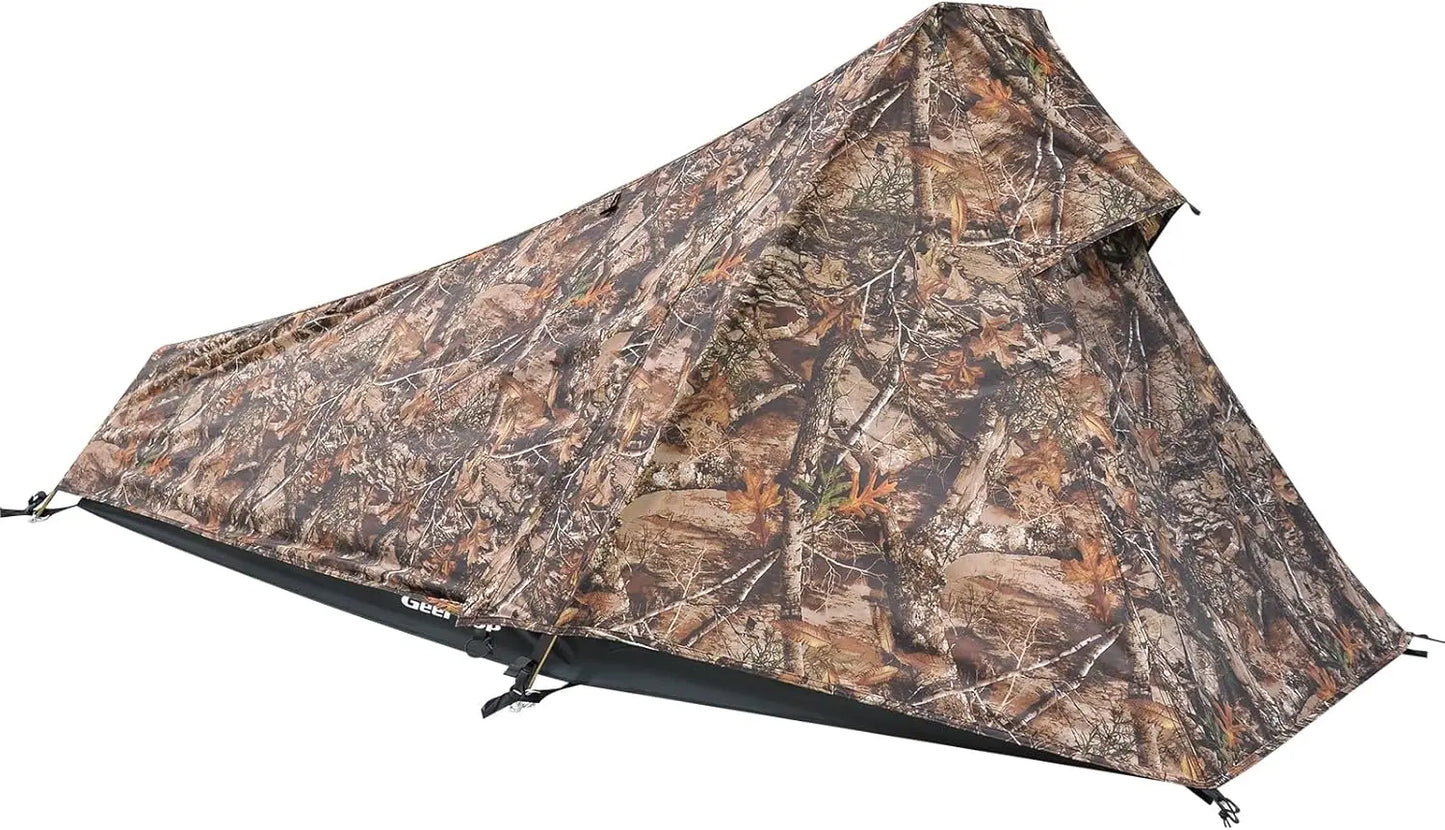 Ultralight Waterproof Single Person Bivy Tent for Camping and Hiking