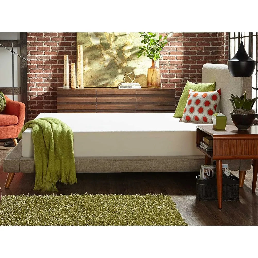 ZHUOTING CertiPur Memory Foam Mattress Bed in a Box