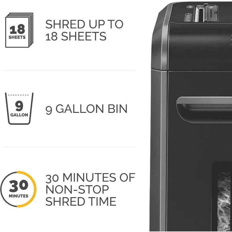 Powershred 99Ci 18 Sheet Jam Proof Heavy Duty Crosscut Shredder