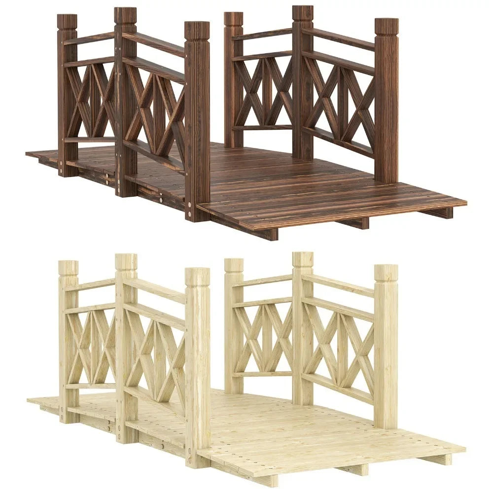 Hign-concerned Garden Bridge With Safety Handrails Durable