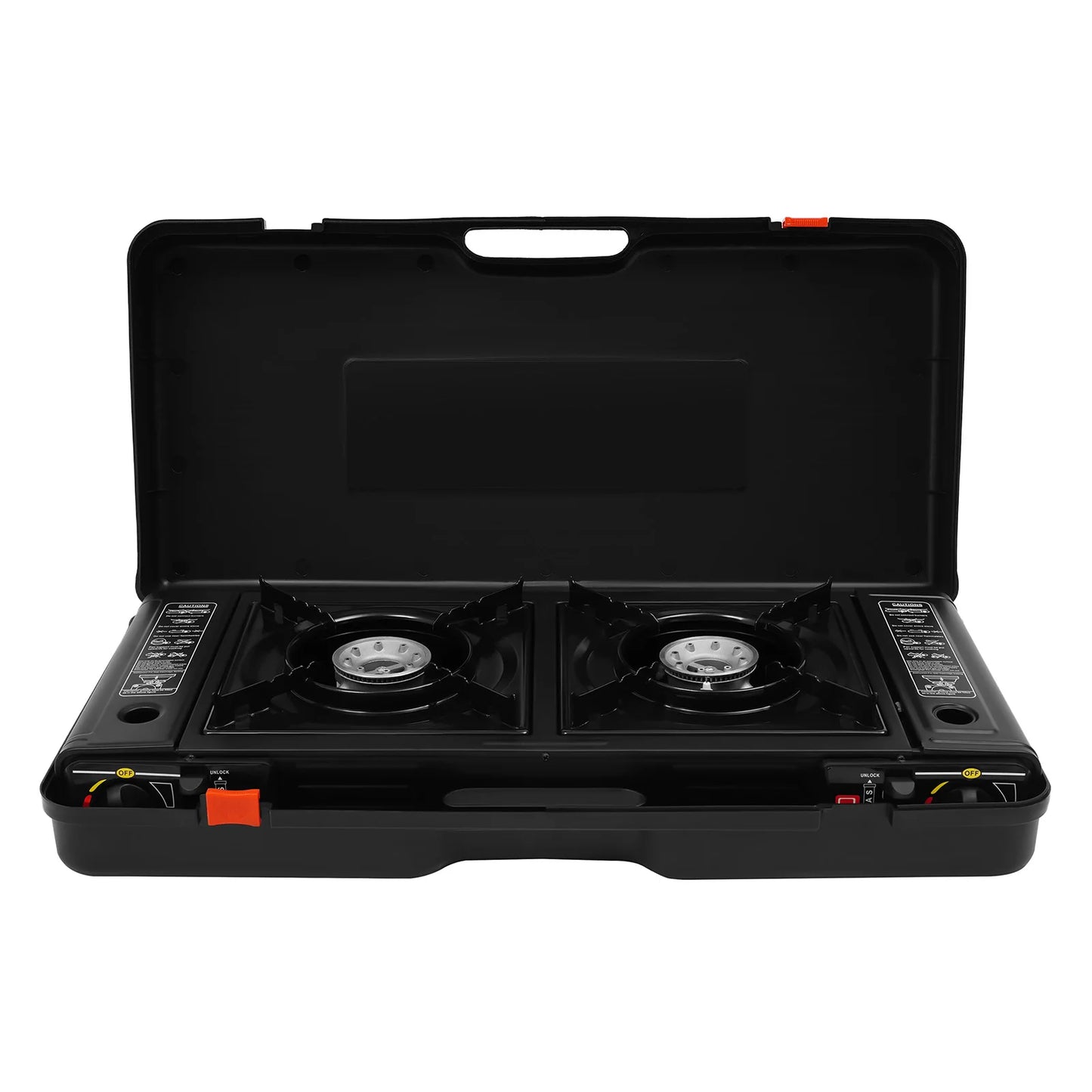 NONED 2500W Portable Camping Stove With Baking Tray And Case