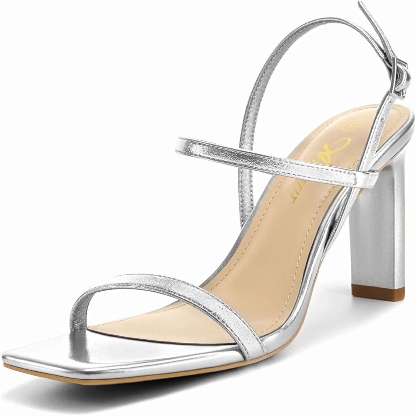 Women's Strappy High Heels Open Toe Ankle Strap Wedding Sandals